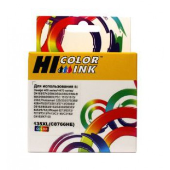 Картридж Hi-Black HP DJ 6543/5743/PS 8153/8453, №135XL C8766HE, Color