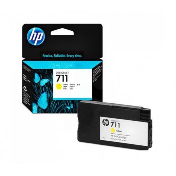Картридж струйный HP №711 CZ132A желтый для HP DJ T120/T520 (29мл)