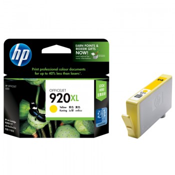 Картридж струйный HP 920XL CD974AE желтый для HP OJ 6000/6500 (700стр.)