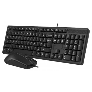 Клавиатура + мышь A4Tech KK-3330 клав:черный мышь:черный USB
