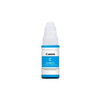Чернила Canon GI-490C 0664C001 голубой для Canon Pixma G1400/2400/3400 (70мл)