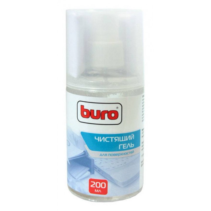 Чистящий набор (салфетки + гель) Buro BU-Gsurface (салфетка и гель) для поверхностей 200мл