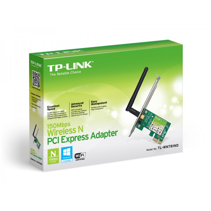 Wi-Fi адаптер PCI-E TP-Link TL-WN781ND
