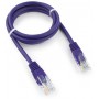 Патч-корд UTP Cablexpert PP12-1M/V кат.5e, 1м, литой, многожильный (фиолетовый)