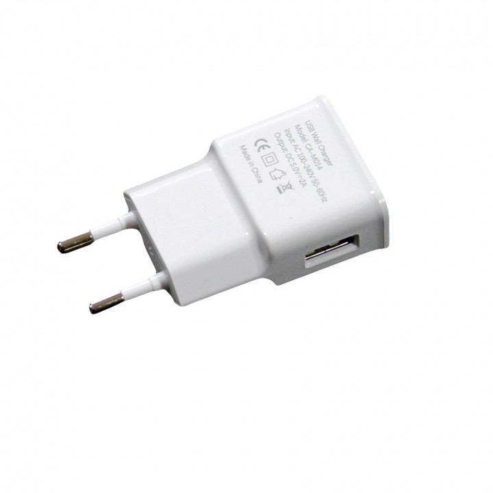 Зарядное устройство AC (EU Plug 100-220V) --> USBx1 Port ( DC5V, 2A) VCOM <M014>