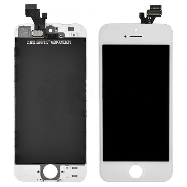 дисплей в сборе с тачскрином для Apple iPhone 5S (AAA), белый