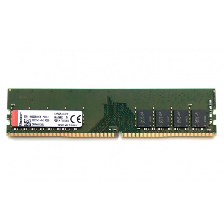 Оперативная память Kingston DDR5 8GB 5200MT/s CL42 DIMM 1Rx16, 1 year