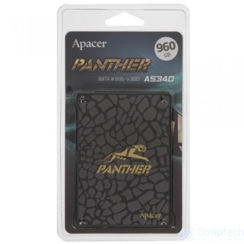 Apacer SSD жесткий диск SATA 2.5" 960GB AP960GAS340G-1