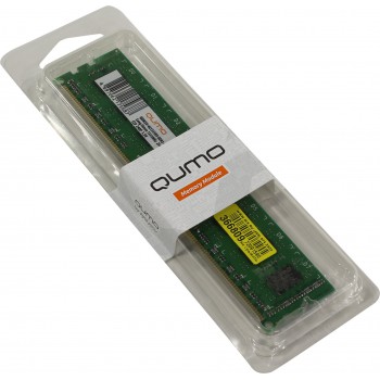 Память DDR3 QUMO 4GB (PC3-10600) 1333MHz QUM3U-4G1333C9/QUM3U-4G1333K9