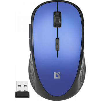 Мышка DEFENDER USB OPTICAL WRL MM-755 BLUE 52755