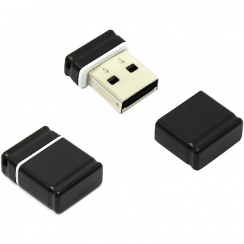 Флэш Диск USB 2.0 QUMO 32GB NANO QM32GUD-NANO-B Black