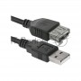 Кабель Defender USB 2.0USB02-06 ,AM-AF 1.8м, PolyBag, (87456)