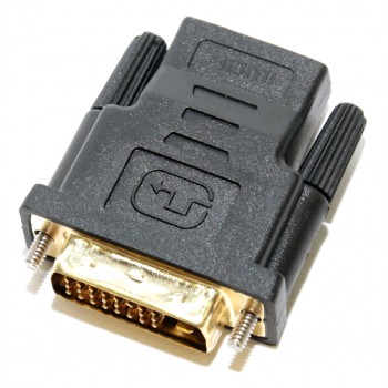 Переходник 5bites DH1803G DVI (24+1) M / HDMI F, зол. разъемы