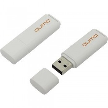 Флеш Диск 8GB QUMO Optiva 01 White [QM8GUD-OP1-white] USB 2.0