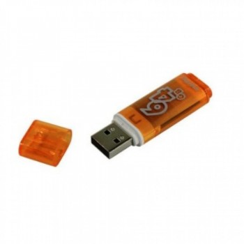 Smartbuy USB Drive 64Gb Glossy series Orange SB64GBGS-Or