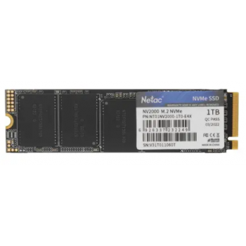 Накопитель SSD Netac M.2 2280 NV2000 NVMe PCIe 1Tb NT01NV2000-1T0-E4X