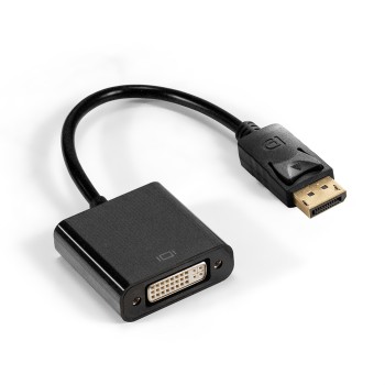 Кабель-переходник DisplayPort-DVI ExeGate EX-DPM-DVIF-0.1 (20M/19F, 0,1м)