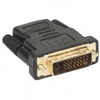Переходник DVI-D (M) в HDMI (F) Exegate, v 1.4b, позолоченные контакты, экранирование
