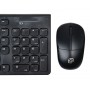 Клавиатура + мышь Oklick 220M клав:черный мышь:черный USB беспроводная slim Multimedia