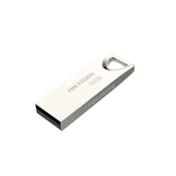 Флеш Диск HIKVision HS-USB-M200(STD)/16G/EN 16Gb <HS-USB-M200(STD)/16G/EN>, USB2.0, плоский металлич