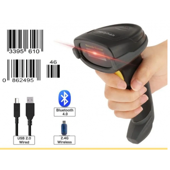 Беспроводной Bluetooth 2D сканер штрихкода Holyhah A66D USB для маркировки, Честный знак, QR, Эвотор