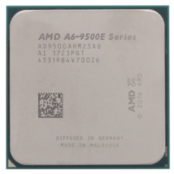 Процессор AMD CPU Bristol Ridge A6 2C/2T 9500E (3.0/3.4GHz,1MB,35W,AM4) tray,Radeon R5 Series