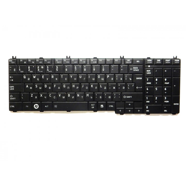 Клавиатура 6037B0047908 клавиатура для ноутбука Toshiba Satellite C650, C650D, C655, C660, C670, L65