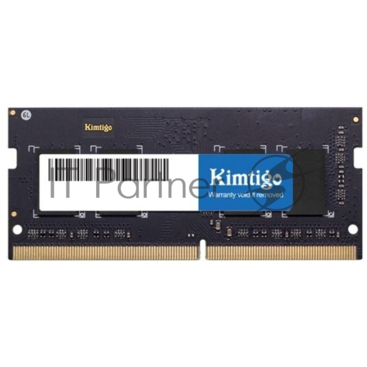 Память DDR4 8Gb 2666MHz Kimtigo KMKS8G8682666 RTL PC4-21300 CL19 SO-DIMM 260-pin 1.2В single rank