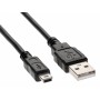 Кабель USB 2.0 A-->mini-B 5P (1м) черный TELECOM <TC6911BK-1.0M>
