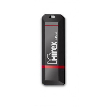 Флеш диск 64GB Mirex Knight, USB 2.0, черный