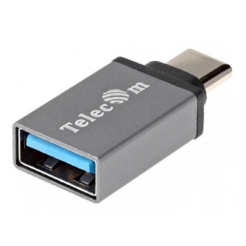 Переходник OTG USB 3.1 Type-C --> USB 3.0 Af  Telecom <TA431M>