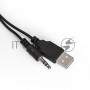 Колонки 2.0 ExeGate Disco 160 питание USB, 2х3Вт 6Вт RMS, 100-20000Гц, черный EX287050RUS