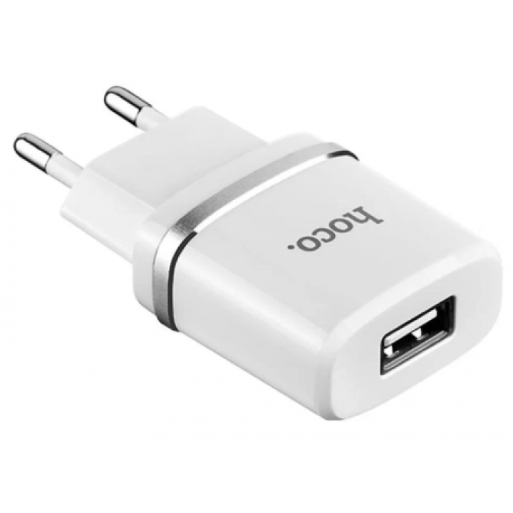 Блок питания (сетевой адаптер) HOCO N3 Special QC3.0, 18W, один порт USB, 5V, 3.0A, белый