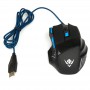 Мышь MOG-21U Nakatomi Gaming mouse - игровая, 7 кнопок + ролик прокрутки, USB, черная
