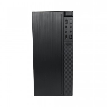Корпус HIPER Office ST-5004 (mATX, w/o PSU, USB+audio) BLACK