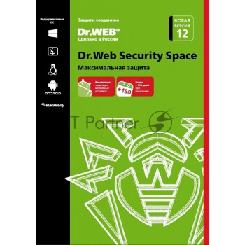 ПО DR.WEB Security Space 1 ПК/1 год (BHW-B-12M-1-A3)