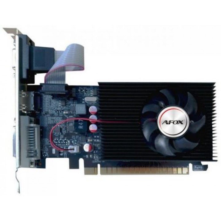 Видеокарта AFOX NVIDIA Geforce GT610 2GB DDR3 PCIE16  AF610-2048D3L7-V6