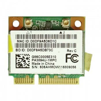 Модуль Wi Fi Toshiba Satellite С660 (Half Mini PCI-E Card) (PA3894U-1MPC)