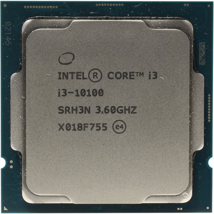 Процессор Intel® Core™ i3-10100 (3.6GHz/6MB/4 cores) LGA1200 BOX, UHD630  350MHz, TDP 65W, max 128Gb