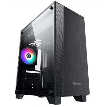 Компьютерный корпус GAMEMAX Nova N5, черный, черно-серый