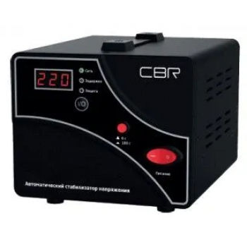 Стабилизатор напряжения CBR CVR 0157, 1500 ВА/900 Вт, диапазон вход. напряж. 140–260 В, точность ста