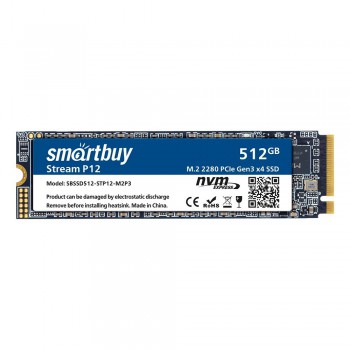 Твердотельный накопитель Smartbuy M.2 SSD 512Gb Stream P12 SBSSD512-STP12-M2P3 NVMe PCIe3