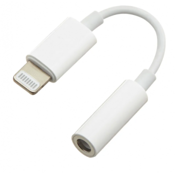 Переходник USB Cablexpert CCA-LM3.5F-01-W, Lightning/Jack3.5F, белый