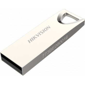 Флеш Диск HIKVision HS-USB-M200(STD)/32G/EN 32Gb <HS-USB-M200(STD)/32G/EN>, USB2.0, плоский металлич
