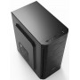 Корпус CBR PCC-MATX-MX10-WPSU mATX Minitower MX10, без БП, 2*USB 2.0, HD Audio+Mic, Black