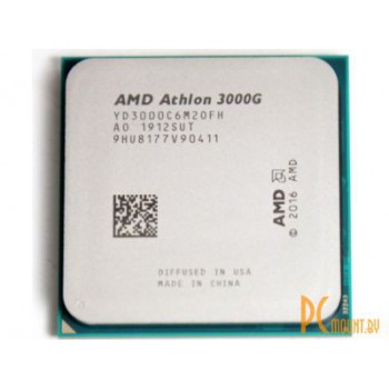 Процессор AMD Athlon 3000G OEM <35W, 2C/4T, 3.5Gh(Max), 5MB(L2+L3), AM4> (YD3000C6M2OFH)