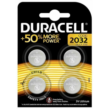 Батарейка Duracell CR2032/4BL (4 шт. в уп-ке)