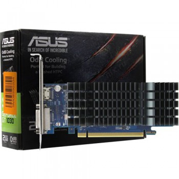 Видеокарта Asus GT1030 Silent 2Gb GDDR5 64bit DVI, HDMI (GT1030-SL-2G-BRK) RTL