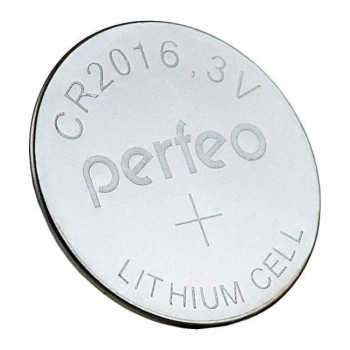 Батарея литиевая Perfeo Lithium Cell CR2016/5BL (1 шт)