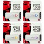 Флеш Диск 32GB Kingston DataTraveler G4 DTIG4/32GB USB3.0 белый